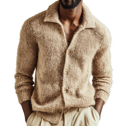Gideon Textured Knit Cardigan