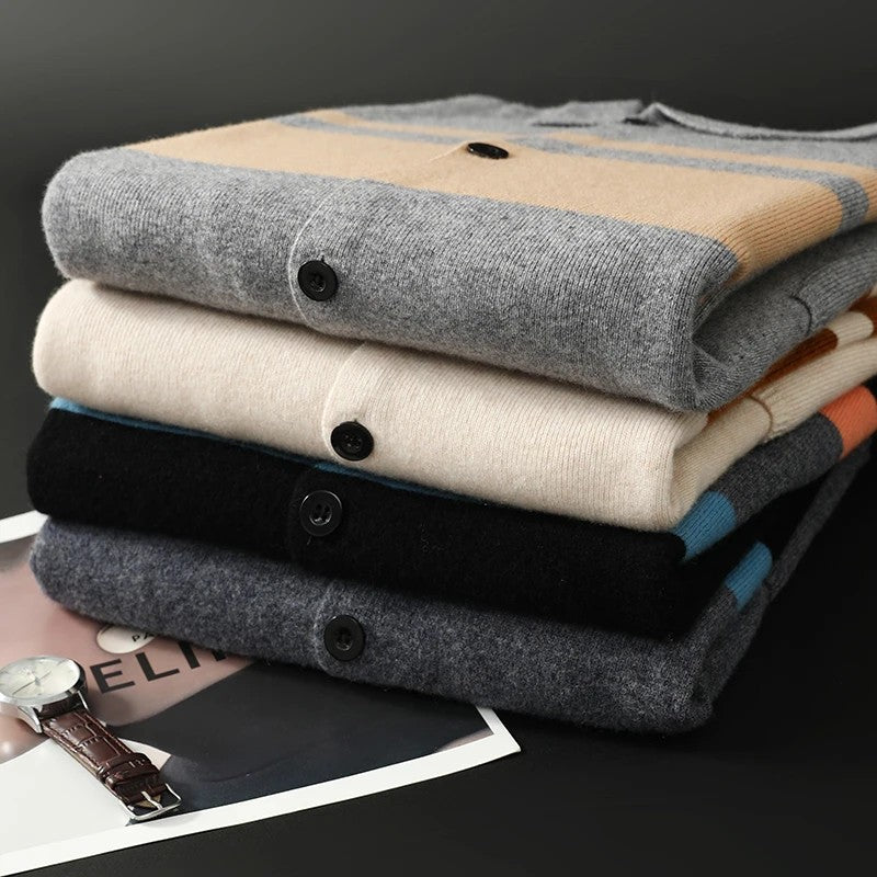 Luxurious Cambridge Wool Cardigan