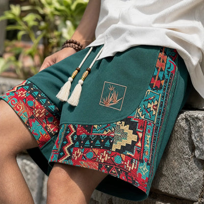 Nomad Tapestry Print Shorts