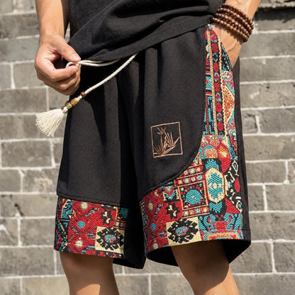 Nomad Tapestry Print Shorts