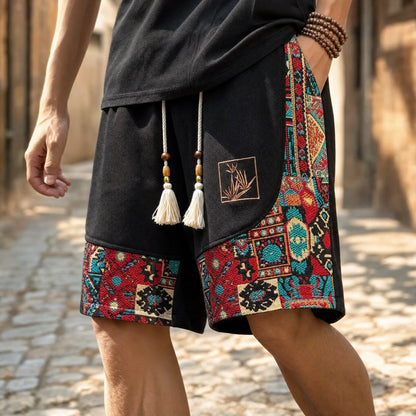 Nomad Tapestry Print Shorts