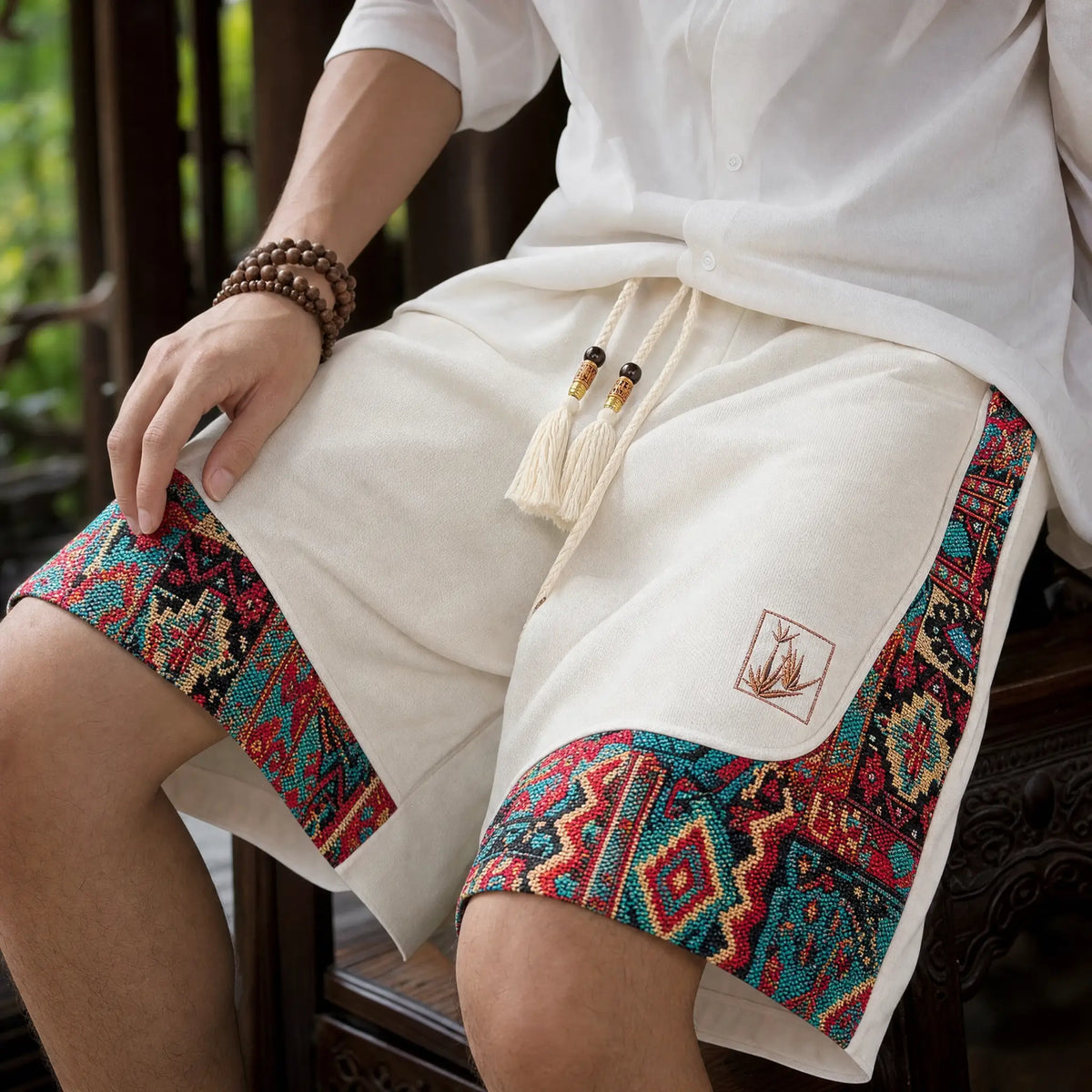 Nomad Tapestry Print Shorts