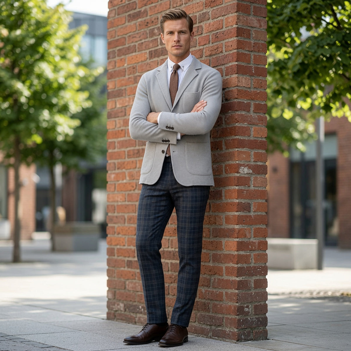 DARRON Stylish Casual Knit Blazer