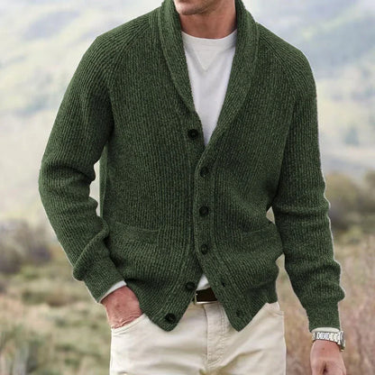JERALD Classic Laple Cardigan