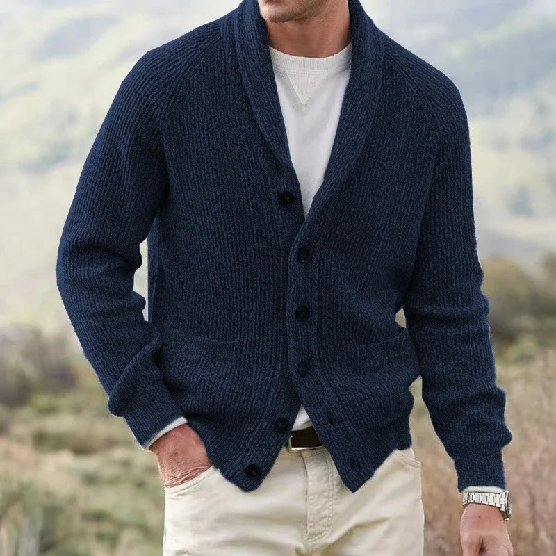 JERALD Classic Laple Cardigan