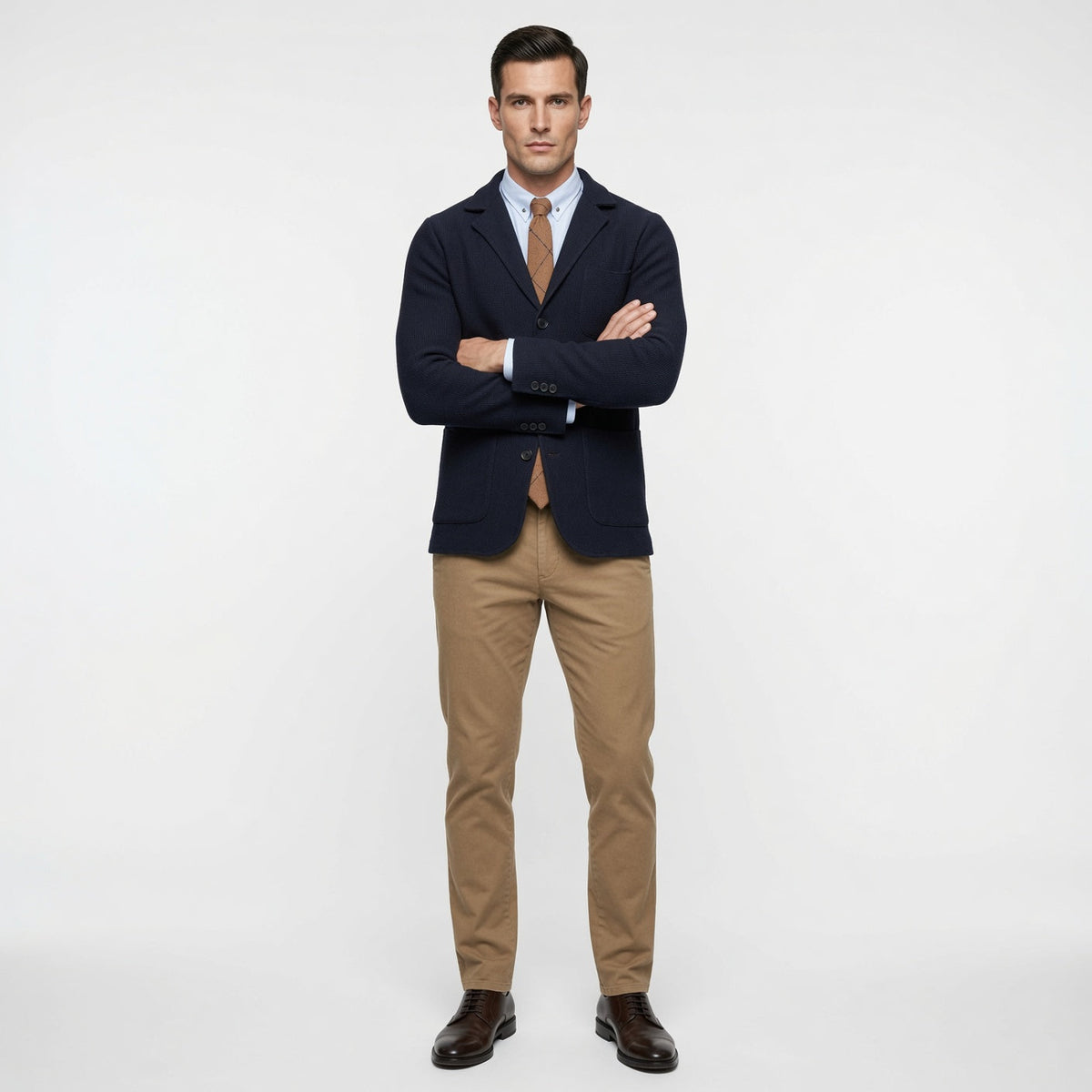 DARRON Stylish Casual Knit Blazer