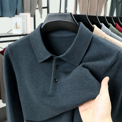 Trey Premium Cashmere Polo Sweater
