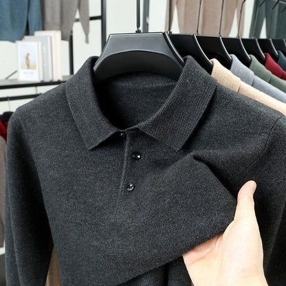 Trey Premium Cashmere Polo Sweater