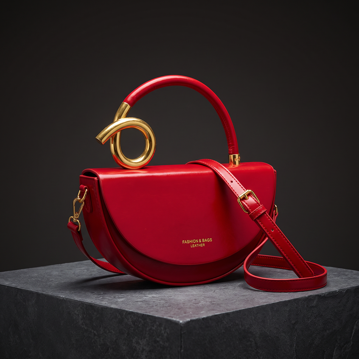 Valeria Leather Bag - Elegant Design