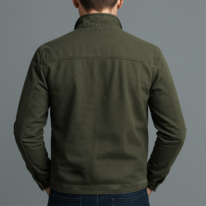 Marion | Men's Vintage-Washed Zip-Up Jacket