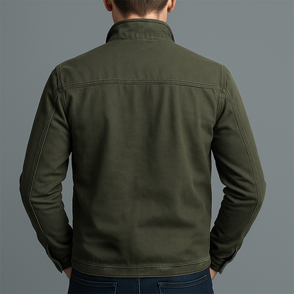 Marion | Men's Vintage-Washed Zip-Up Jacket